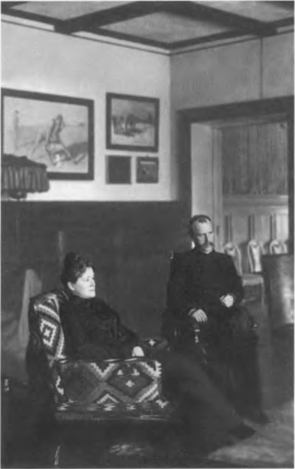 Последнее совместное лето четы Нансенов в Пульхегде. 1907
