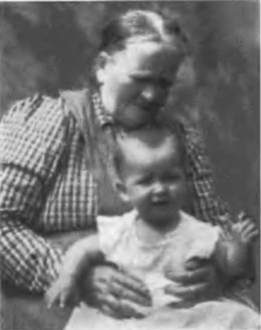 О некоторых женщинах Амундсен думал всю жизнь. Бетти, няня Руала. Позднейшее фото 1903 г