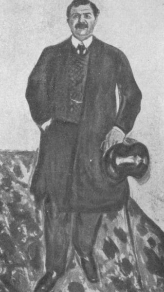 «Немец». Портрет художника Шлиттгена. 1903