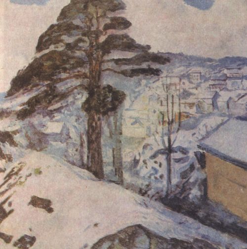 Зима в Крагерё. 1912