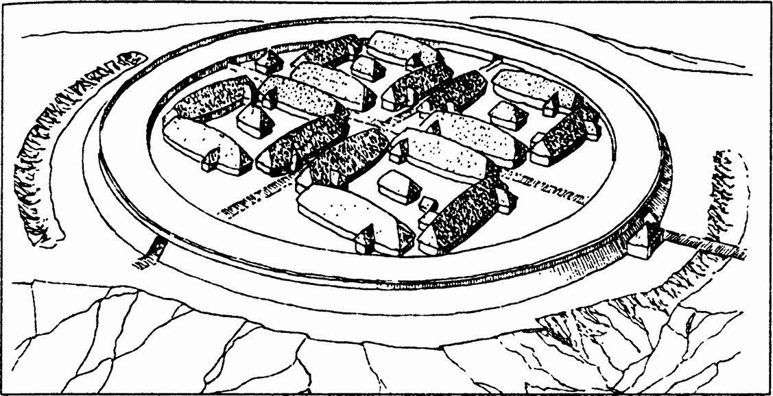 Рис. 2. Крепость Фюркат (реконструкция)