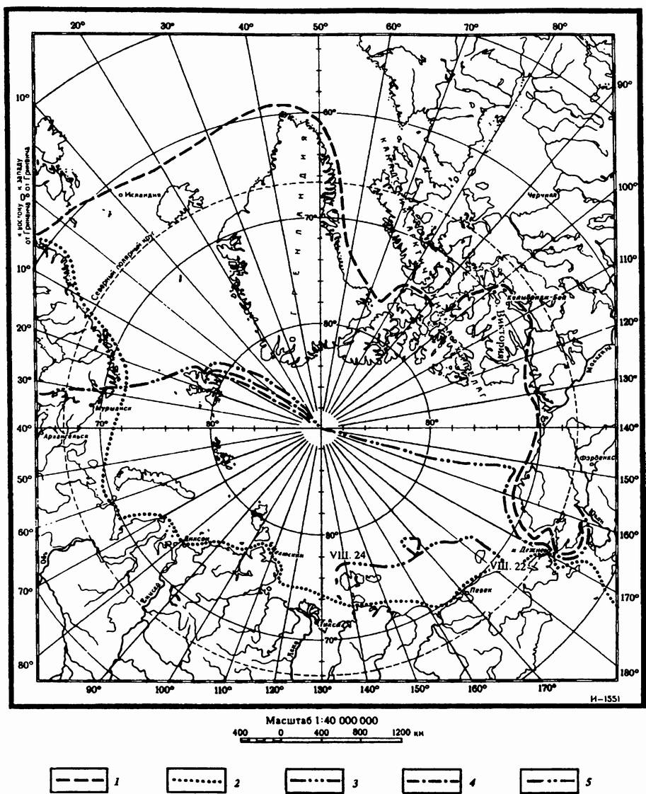 Карта плаваний и полетов Р. Амундсена в Арктике» title=
